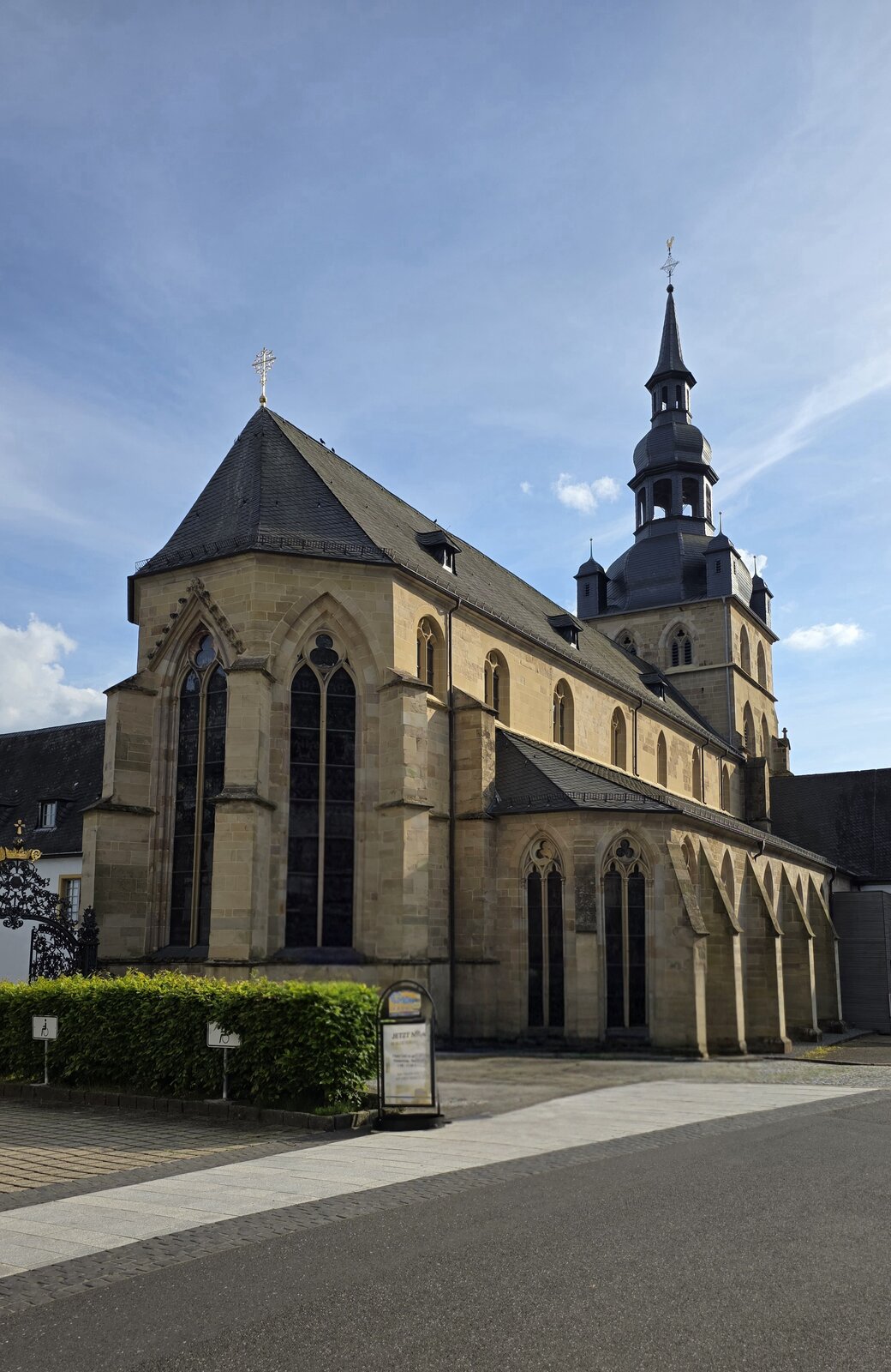 Die Abtei Tholey, eine Station der Reise