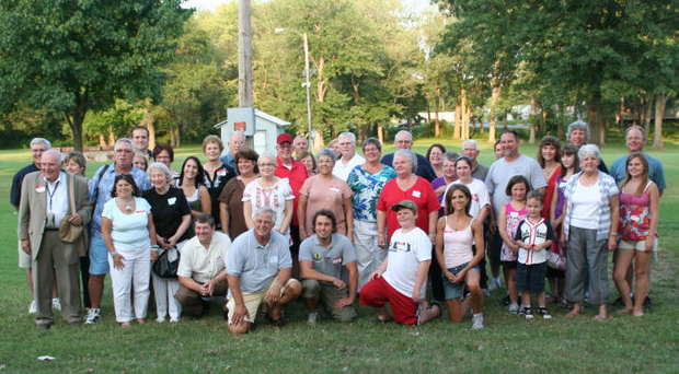 Familientreffen der Gansauers in Centralia, Illinois 2010.