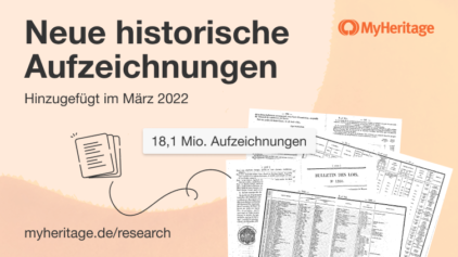 Historische Datensätze – hinzugefügt im März 2022