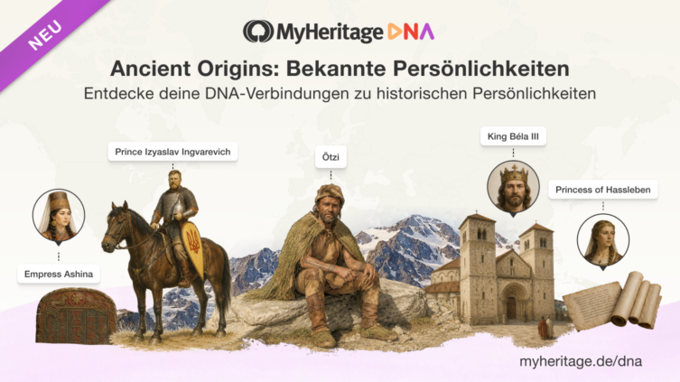 Neu bei Ancient Origins: Entdecke deine Verbindung zu bedeutenden Persönlichkeiten der Geschichte