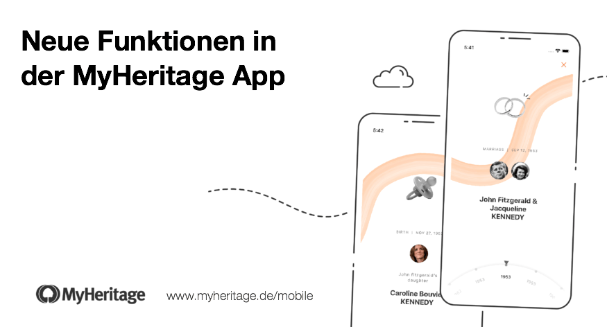 Neues Update in der MyHeritage App