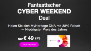 Fantastisches Cyber Weekend DNA Angebot!