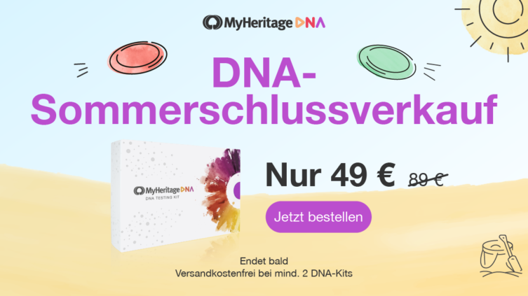 Der DNA-Sommerschlussverkauf beginnt heute!