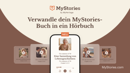 Neu: Verwandeln Sie Ihr MyStories-Buch in ein Hörbuch