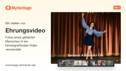 Wir stellen vor: Ehrungsvideo: Verwandeln Sie die Fotos eines geliebten Menschen in ein bewegendes Video