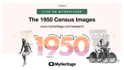 MyHeritage veröffentlicht die US-Volkszählung von 1950 – Jetzt kostenlos durchsuchen!