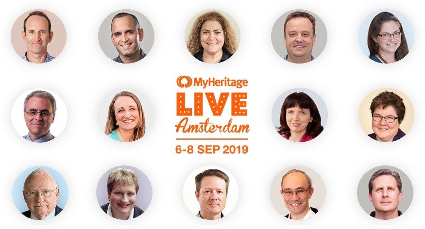 MyHeritage LIVE 2019 – die Referenten