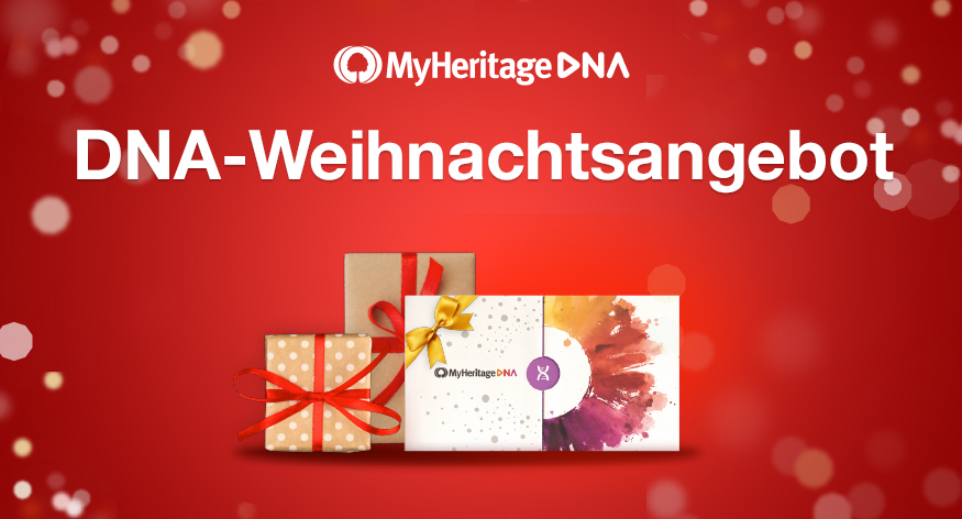 MyHeritage DNA: Das besondere Weihnachtsgeschenk zum perfekten Preis