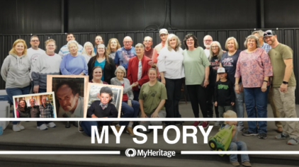 Nach 69 Jahren entdeckte er die Identität seines Vaters und stellte mit MyHeritage DNA eine Verbindung zu mehreren Halbgeschwistern her