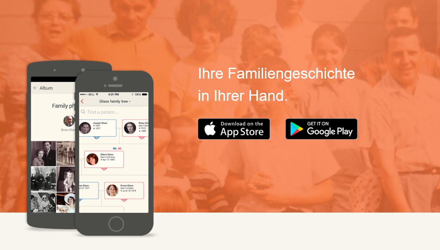 Neues Update in der MyHeritage App