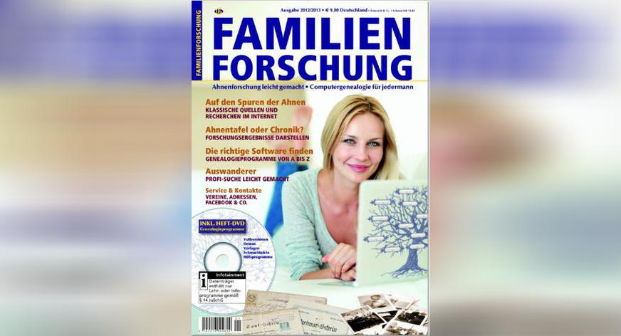 Das Heft „Familienforschung“