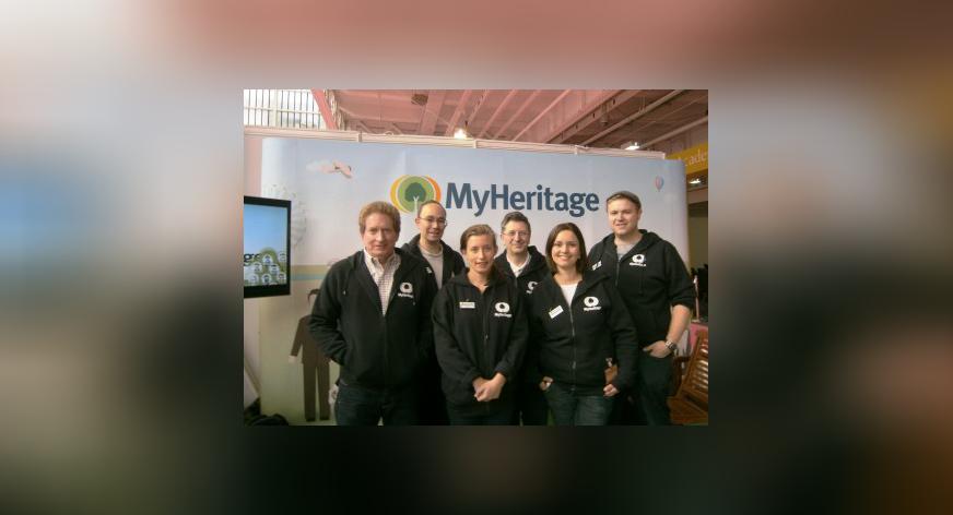 WDYTYA Live 2013: MyHeritage Team in London!