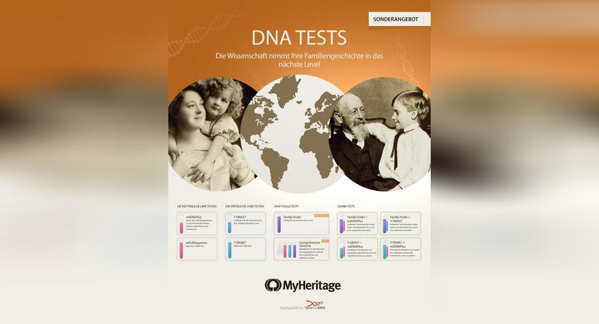 Große Preisnachlässe auf unsere DNA-Tests
