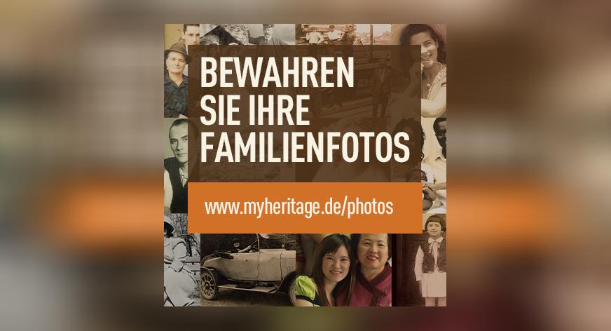 MyHeritage startet internationale Initiative „Familienfotos bewahren“