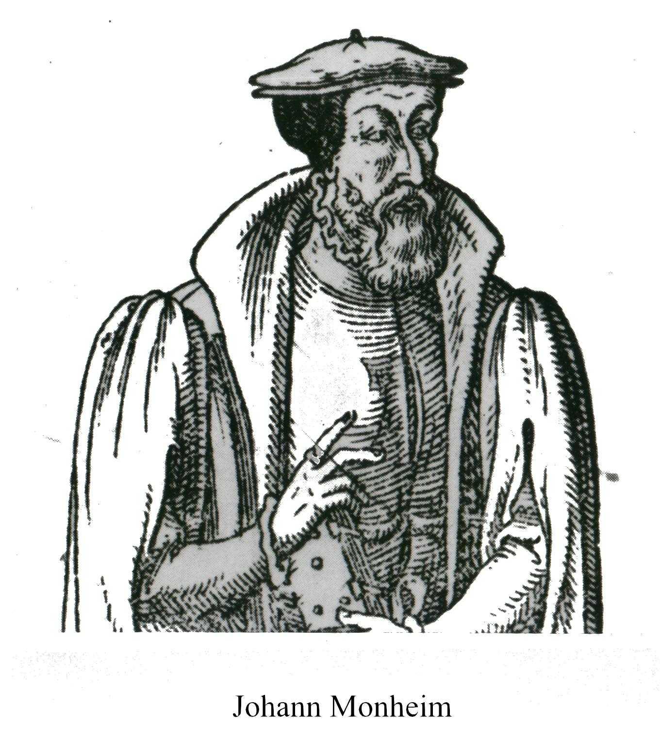 Johann Monheim, der Reformator des Niederrheins und Schüler von Erasmus von Rotterdam.